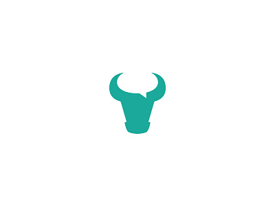 Stock Market Notifications app art brand bull chat design icon identity illustration logo minimal notification