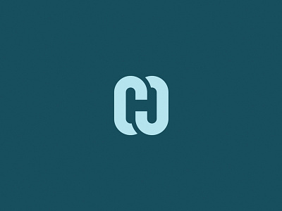 C.H.O monogram brand cho design icon identity initials logo minimal monogram negative type typography