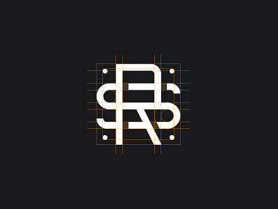SR - Superior Recipe Monogram Construction badge brand branding design identity logo minimalist monogram sr stamp type typography
