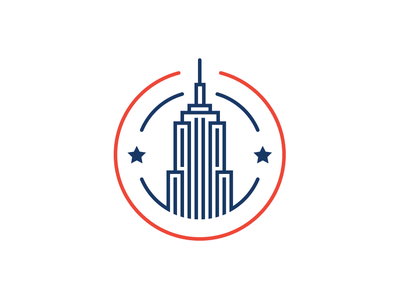 City Badges - Full Project badge city icon illustration landmark logo london minimalist nyc paris