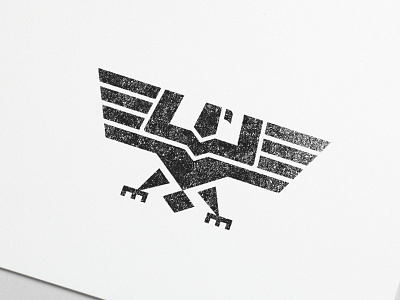 Geometric Eagle #2 animal bird branding design eagle geometric icon illustrations logo minimalist ui