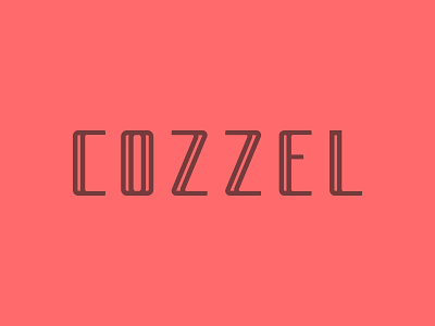 Cozzel Final Logotype Design branding design illustration lettering lettermark logo logotype monogram type typography ui wordmark