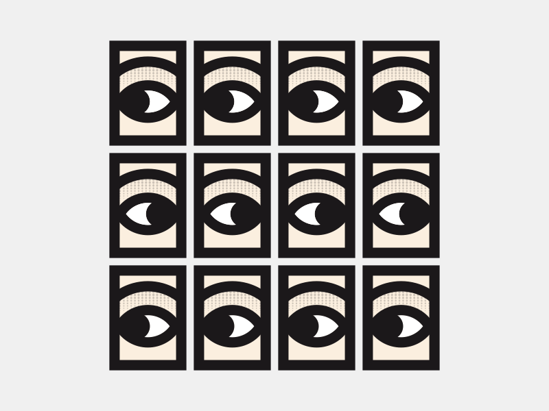 No Eye Contact Animated Version animated animation art design eye gif icon illustration logo pattern poster ui