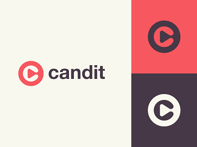 Candit Logo Design Concept app app icon branding c design icon identity illustration lettermark logo minimalist monogram play play button type typography video wordmark