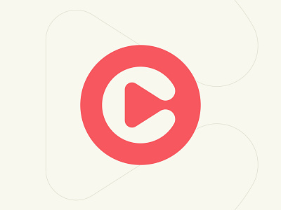 Candit Mark app app icon branding c design icon identity illustration lettermark logo minimalist monogram play play button type typography video wordmark