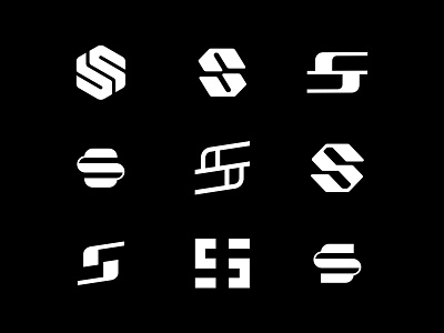 S Lettermark Exploration For Session app bold brand branding concepts dark design exercise fitness icon identity lettering lettermark logo monogram movement s type typography workout