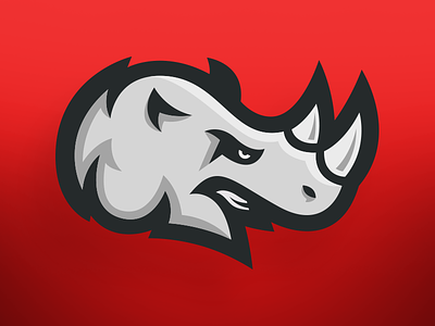 Rhino Logo for sale gamer gaming identity logo rhino sport logo sports vicious