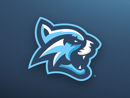 Blue Bobcat - Mascot Logo Design by Mason Dickson on Dribbble