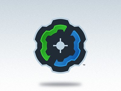 Casual Ops Gaming Logo Design (COG) casual clan cog design esports gaming logo ops playstation sports wheel xbox