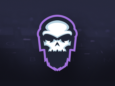 Skullbeard Gaming - Bearded Skull Mascot Logo by Mason ... - 400 x 300 png 103kB