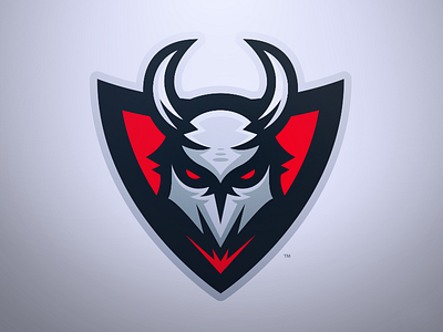 Mayhem - Demonic Mascot Logo beast demon devil esports evil gaming logo mascot mayhem monster red sports