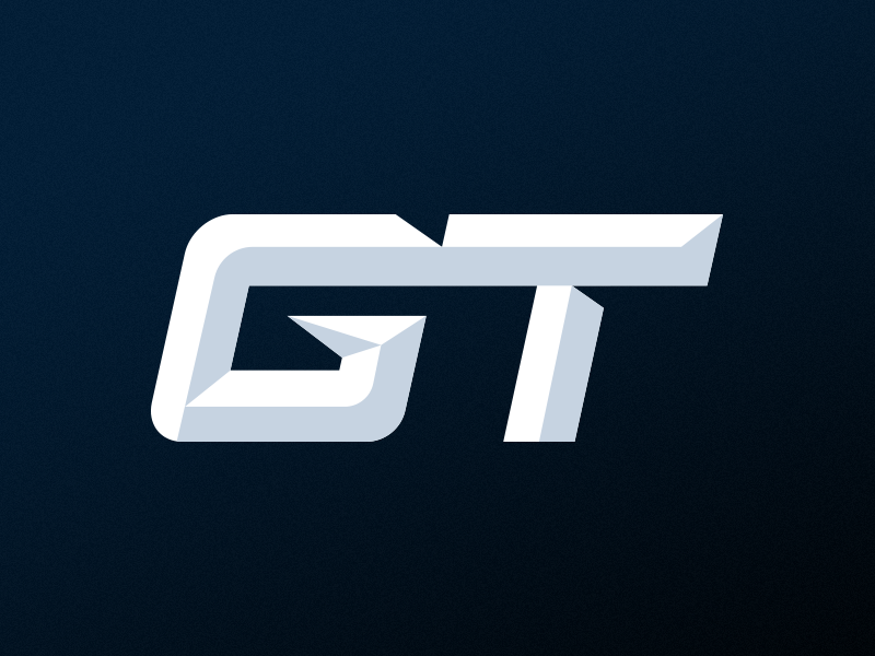 GT G T Letter Logo Design in White Colors. 8533786 Vector Art at Vecteezy