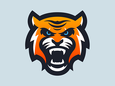 Tiger Mascot Logo Design bengal brand designs esports gaming identity logo mascot sports tiger