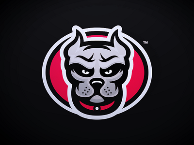 Bully Loaded - Mascot Logo Design american bully design dog esports gaming loaded logo mascot pit pitbull sports