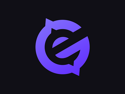 Grand Evolution - Graphic Logo Design design esports evo evolution gaming ge grand logo planet purple sports zap