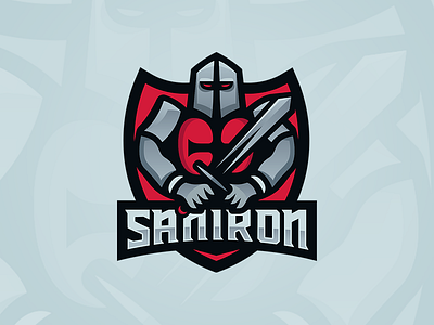 SanIron - Knights Templar Mascot Logo Design