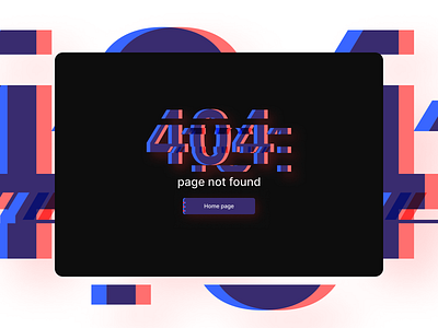 404 Error DailyUI008 design error figma ui web