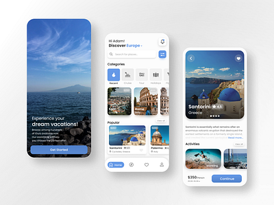 Travel App Mobile App concept adobe xd app clean design ecommerce figma graphic design interface minimalistic mobile mobileapp mobiledesign travel travelapp ui userinterface ux