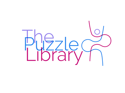 Puzzle Library Logo adobe illustrator logo