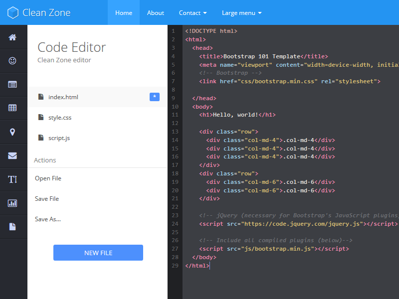 Code Editor By Foxy Themes On Dribbble
