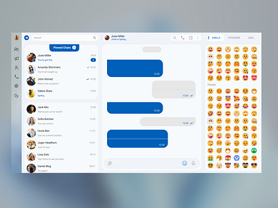 Telegram Web Redesign clean ui design messages messaging app minimal minimalist telegram ui user exoerience userinterface ux web web design windows 11