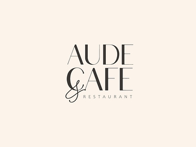 Aude Cafe | Logotype