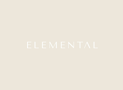 Elemental | Logotype brand design brand identity branding branding and identity logo