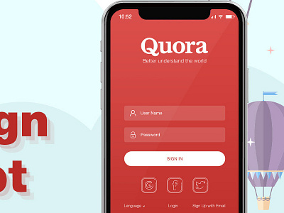 Quora Redesign art direction branding visualization quora redesign uiux