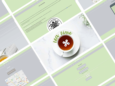Tea Time Website uiux web development website design