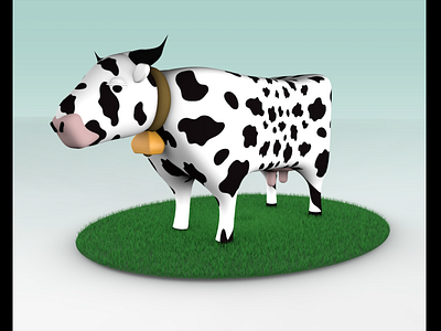 3D Cow 3d 3d animation animal motion
