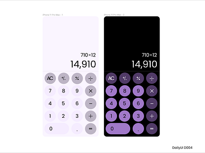 Calculator UI