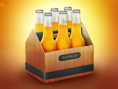 A sixpack of beer