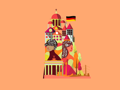 Germany Landmark and The People