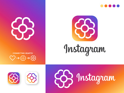 Instagram Logo Redesign Concept brand identity design branding icon icon design instagram instagram logo instagram redesign logo logodesign minimalist logo redesign
