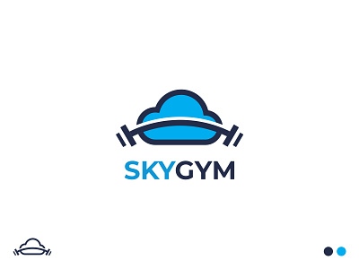 SKYGYM - Fitness Logo