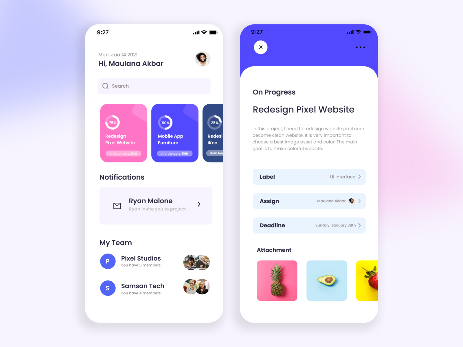 Online Courses - Mobile App by Maulana Akbar Kusuma on Dribbble