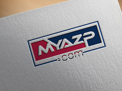 MYAZP COM LOGO 3d logo business logo eyecatching illustration logo logo design logodesign luxury logo minimalist logo modern logo unique logo