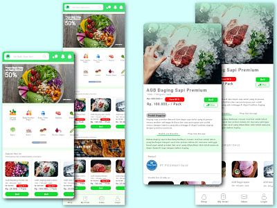 Design Apps Android Green Market