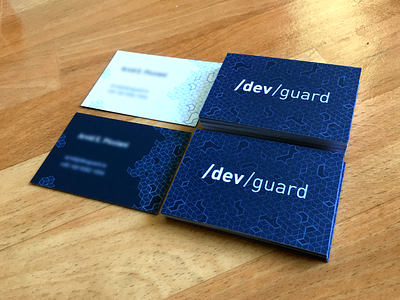 Devguard Business Cards