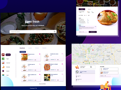 Restaurant web UI