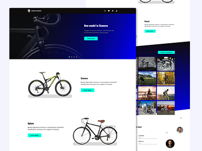 Ecommerce Website - Roar Bikes