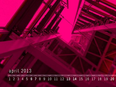 April 2013 Calendar calendar desktop photo wallpaper