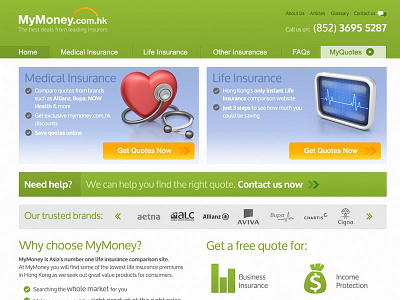 MyMoney Website website