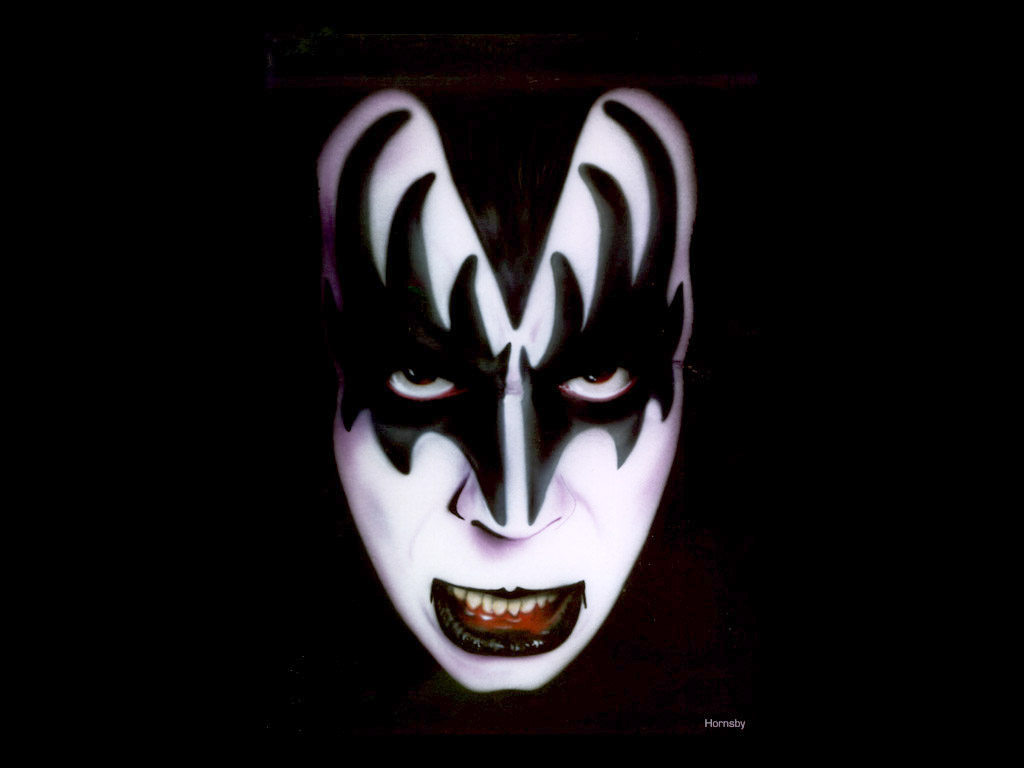 Gene Simmons Kiss by Dave Hornsby on Dribbble