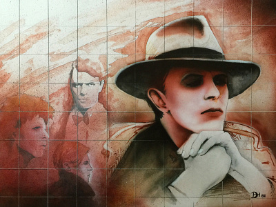 Bowie painting