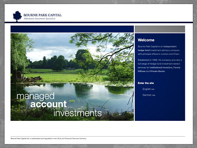 Bourne Park Capital 1 gui web website