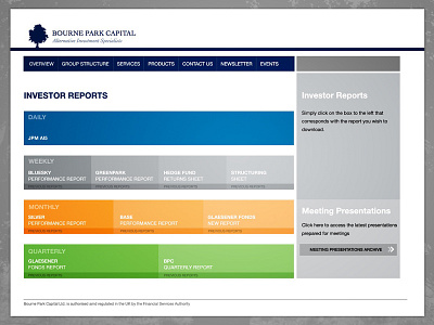 Bourne Park Capital 2 gui web website