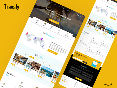 Travel Website booking bus booking bus landing page design illustration landingpage logo mobile app mobile application mobileui travel travel landingpage traveling app ui uiux ux