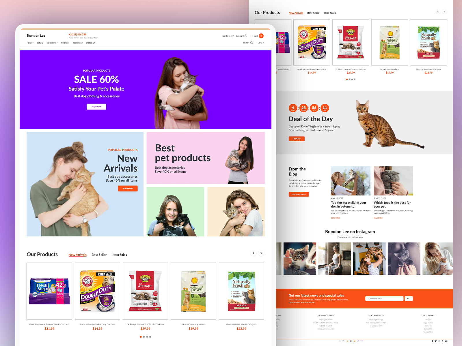 Pet Food Products by Hussain Ahmed on Dribbble