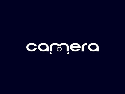 Wordmark camera logo